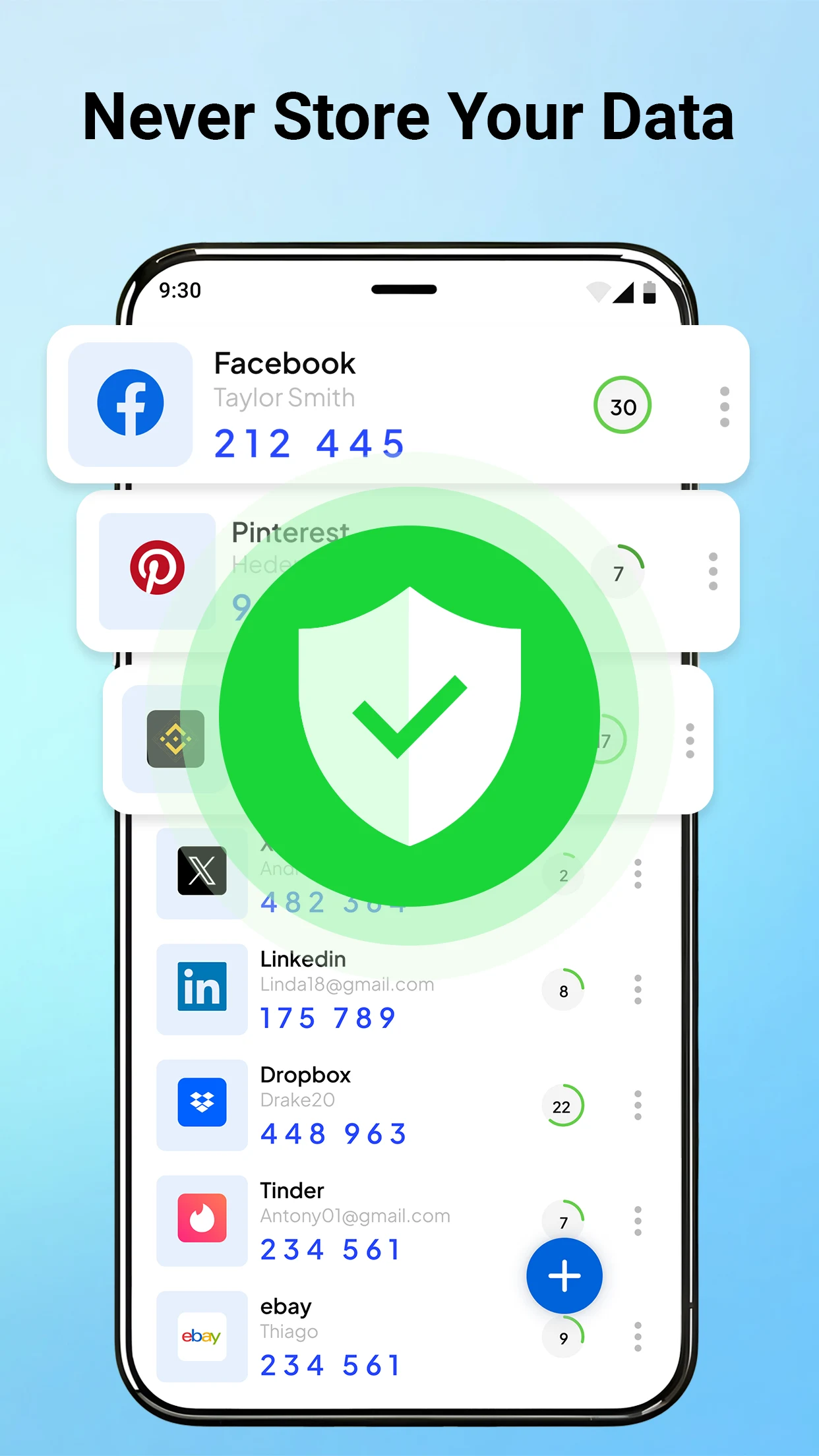 Authenticator App - 2FA Auth screenshot