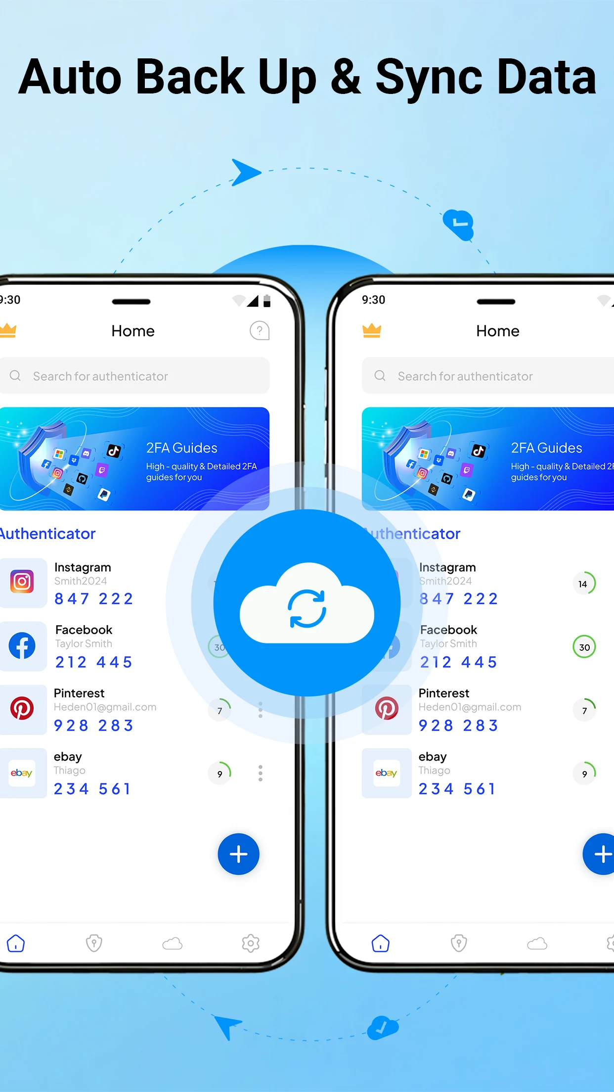 Authenticator App - 2FA Auth screenshot